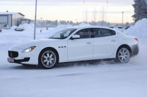 Шпионские снимки Maserati Quattroporte 2017 года 