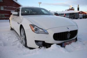 Шпионские снимки Maserati Quattroporte 2017 года 