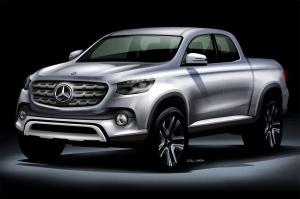 Первый пикап Mercedes получит название X- или Z-Class