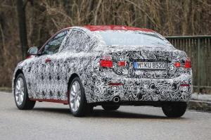 Шпионские снимки седана BMW 1-Series 2017 года 