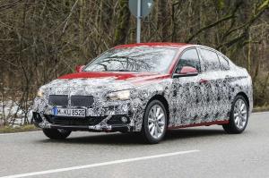 Шпионские снимки седана BMW 1-Series 2017 года 