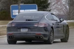 Шпионские снимки Porsche Panamera 2017 года 