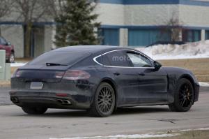 Шпионские снимки Porsche Panamera 2017 года 