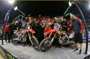 AMA Supercross 2015 этап 12 - Детройт 