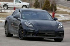 Шпионские снимки Porsche Panamera 2017 года 