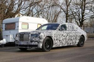 Шпионские снимки Rolls-Royce Phantom 2017 года 