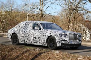 Шпионские снимки Rolls-Royce Phantom 2017 года 