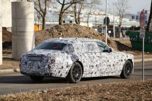 Шпионские снимки Rolls-Royce Phantom 2017 года 