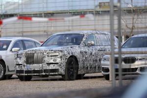 Шпионские снимки Rolls-Royce Phantom 2017 года 