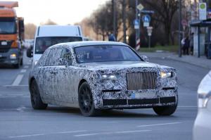Шпионские снимки Rolls-Royce Phantom 2017 года 