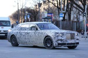Шпионские снимки Rolls-Royce Phantom 2017 года 