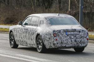 Шпионские снимки Rolls-Royce Phantom 2017 года 