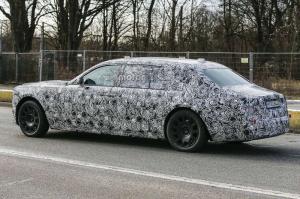 Шпионские снимки Rolls-Royce Phantom 2017 года 