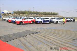 Церемония отправки первой партии Maruti Suzuki из Индии в Японию 