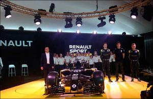 В Renault представили заводскую команду 