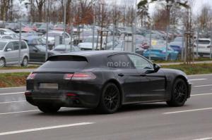 Шпионские снимки Porsche Panamera Shooting Brake 