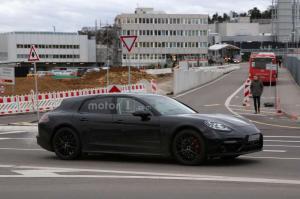 Шпионские снимки Porsche Panamera Shooting Brake 