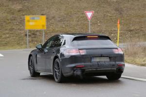 Шпионские снимки Porsche Panamera Shooting Brake 