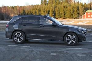 Шпионские снимки Mercedes-Benz GLC-Class 2016 года 