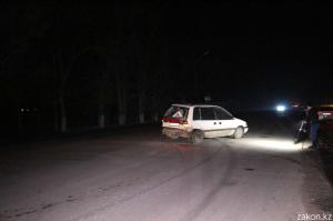 В Алматинской области столкнулись Lexus и Mitsubishi 