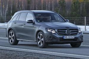 Шпионские снимки Mercedes-Benz GLC-Class 2016 года 