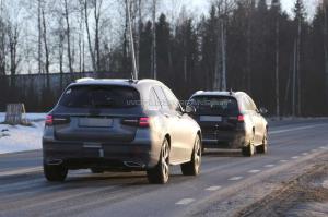 Шпионские снимки Mercedes-Benz GLC-Class 2016 года 