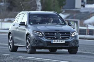 Шпионские снимки Mercedes-Benz GLC-Class 2016 года 