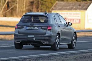 Шпионские снимки Mercedes-Benz GLC-Class 2016 года 