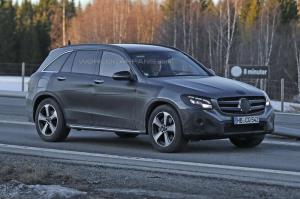 Шпионские снимки Mercedes-Benz GLC-Class 2016 года 