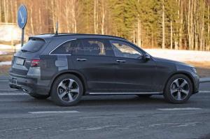 Шпионские снимки Mercedes-Benz GLC-Class 2016 года 
