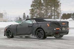 Шпионские снимки Chevrolet Camaro ZL1 Convertible 2017 года 