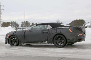 Шпионские снимки Chevrolet Camaro ZL1 Convertible 2017 года 