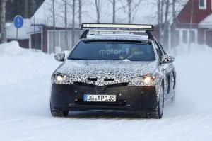 Шпионские снимки Opel Insignia 2017 года 