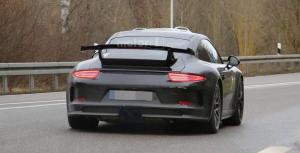 Обновлённое купе Porsche 911 GT3 2017 замечено на тестах в Германии
