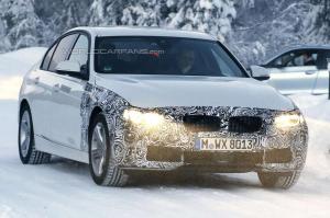 Новая находка фотошпионов - гибридный BMW 3-Series