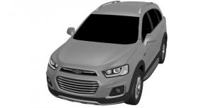 В сеть «утекли» патентные изображения нового кроссовера Chevrolet
