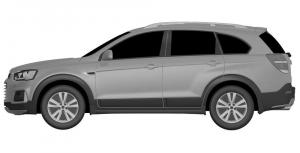 В сеть «утекли» патентные изображения нового кроссовера Chevrolet