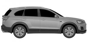 В сеть «утекли» патентные изображения нового кроссовера Chevrolet