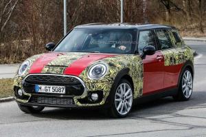 Шпионские снимки Mini Clubman 2016 года 