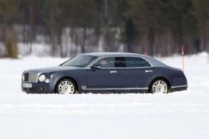 Шпионские снимки Bentley Mulsanne 2016 года 