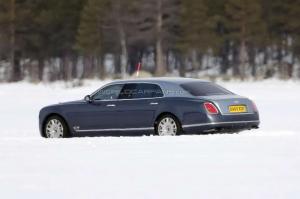 Шпионские снимки Bentley Mulsanne 2016 года 