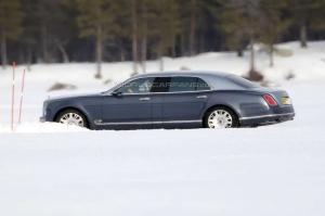 Шпионские снимки Bentley Mulsanne 2016 года 