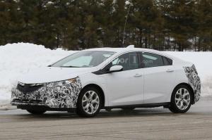 Шпионские снимки Opel Ampera 2017 года 