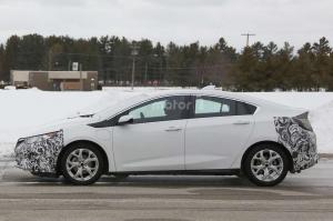 Шпионские снимки Opel Ampera 2017 года 