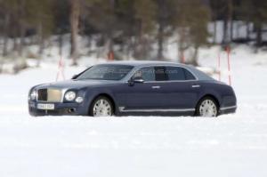 Шпионские снимки Bentley Mulsanne 2016 года 