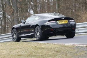 Шпионские снимки Aston Martin DB9 2017 года 