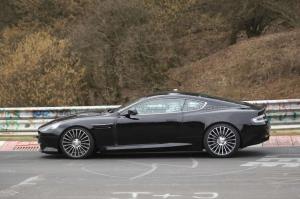 Шпионские снимки Aston Martin DB9 2017 года 