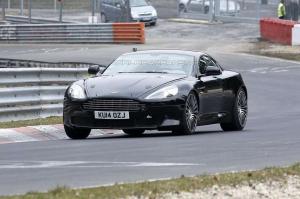 Шпионские снимки Aston Martin DB9 2017 года 
