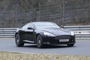 Шпионские снимки Aston Martin DB9 2017 года 
