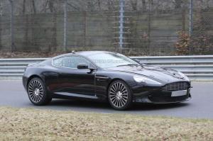 Шпионские снимки Aston Martin DB9 2017 года 